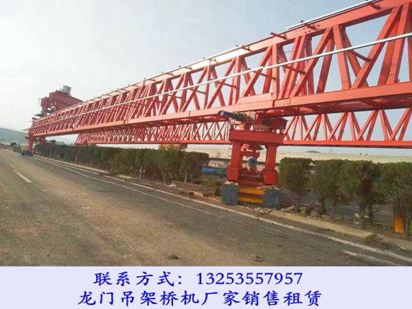 甘肃武威架桥机出租公司架设28米小箱梁